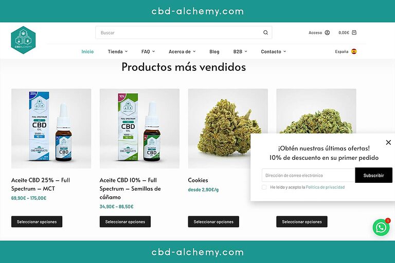 Descubre el mejor CBD de España en nuestra tienda online – ¡Compra ya!