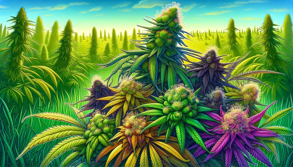 CBD flowers and buds in Spain