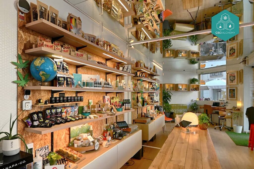 Experience and quality guaranteed at CBD shop Valencia.