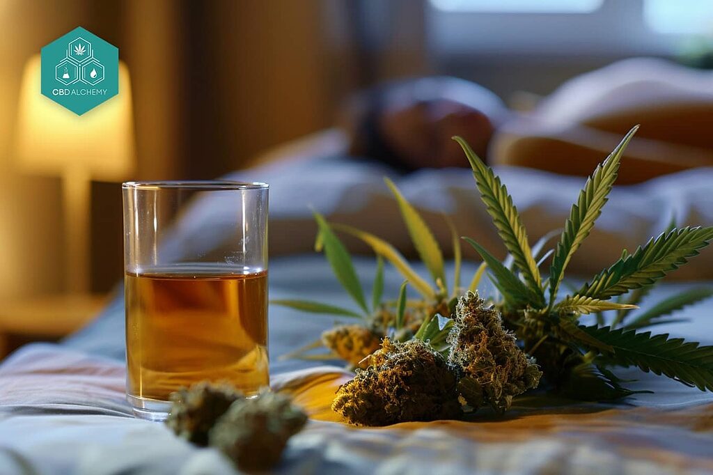 Hemp infusion: benefits of CBD for sleep.