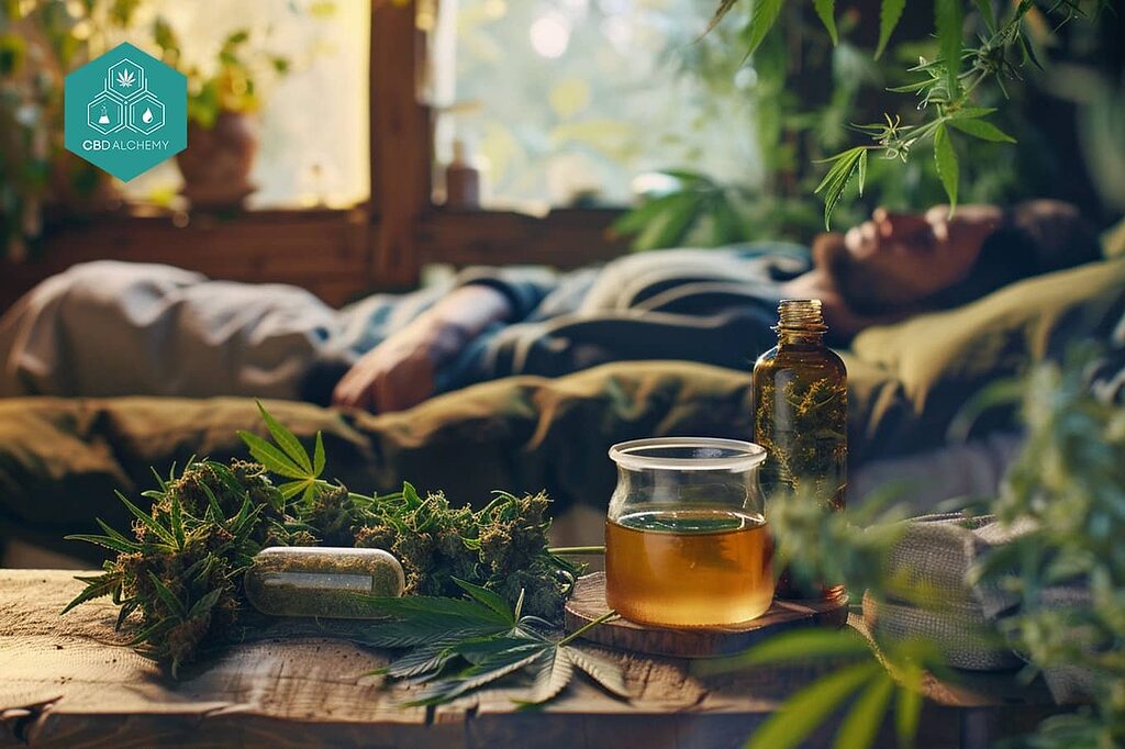 Hemp infusion: the best way to fall asleep.