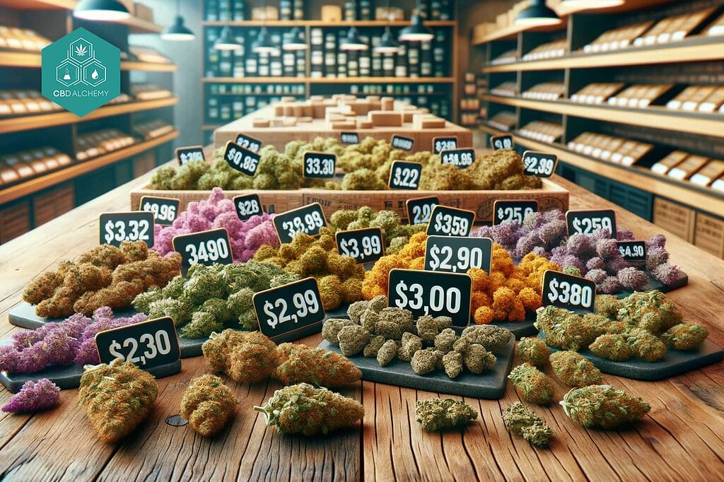 CBD flower price per gram.