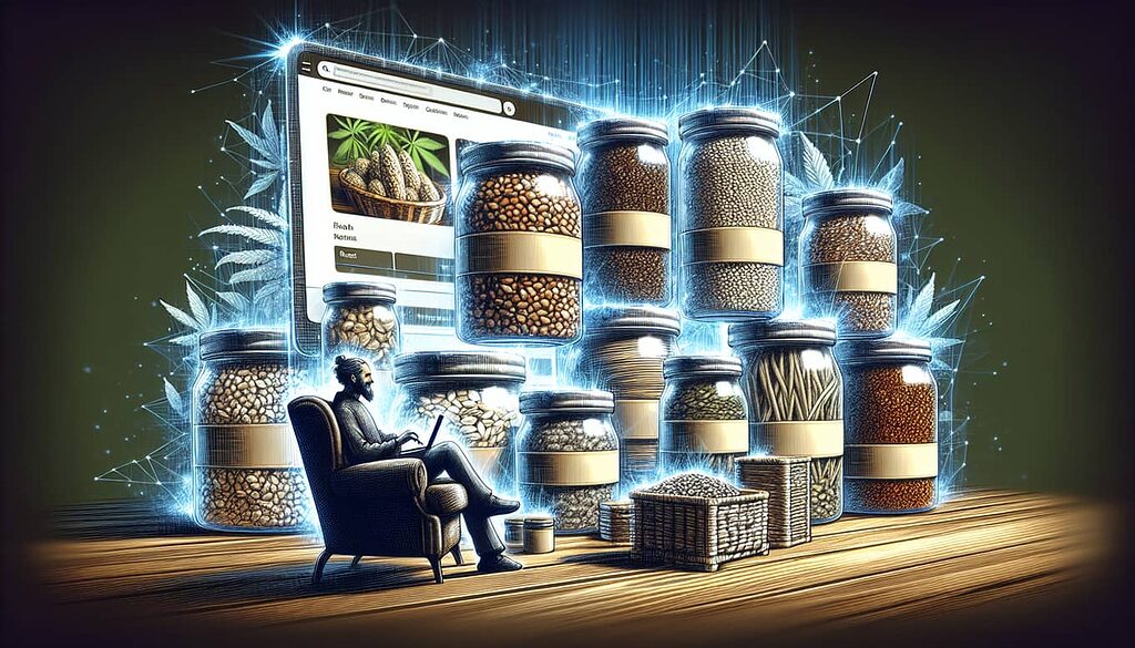 Variety of high quality hemp seeds available.