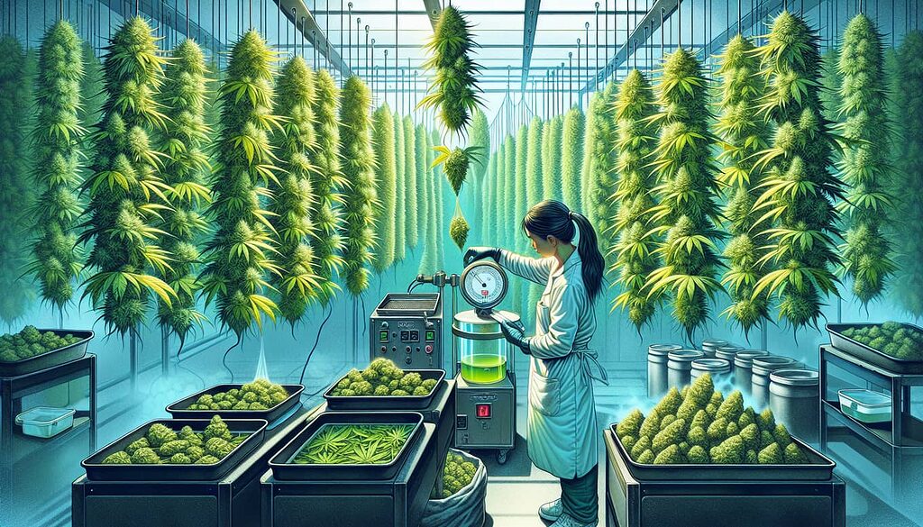 Advanced techniques for curing CBD marijuana buds