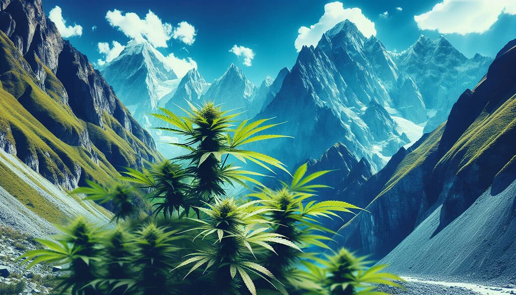 Indica and sativa: two strains with different effects.