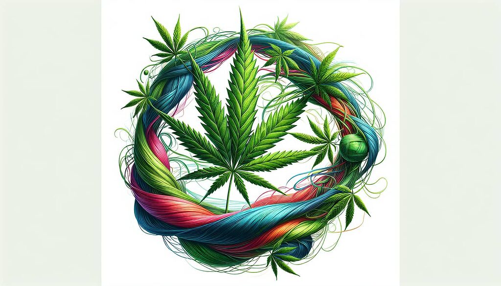 Utilisation durable des feuilles de chanvre dans l'industrie textile