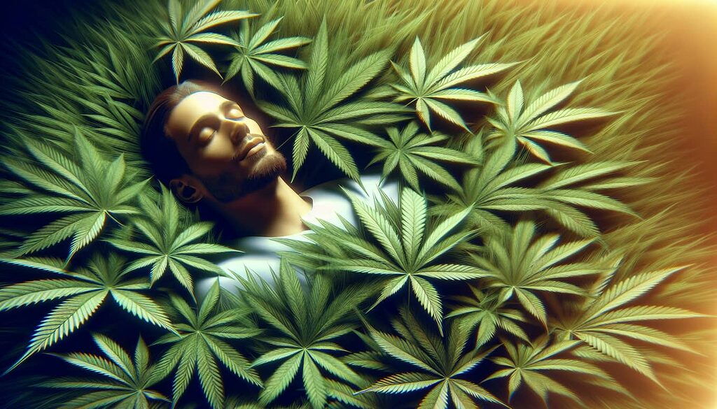 Soulagement naturel du stress grâce aux feuilles de chanvre