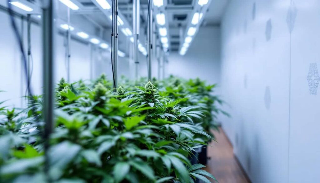 Quality control in indoor cannabis cultivation.