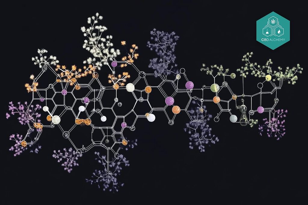 Terpene biosynthesis: mevalonic acid pathway in plant cells.