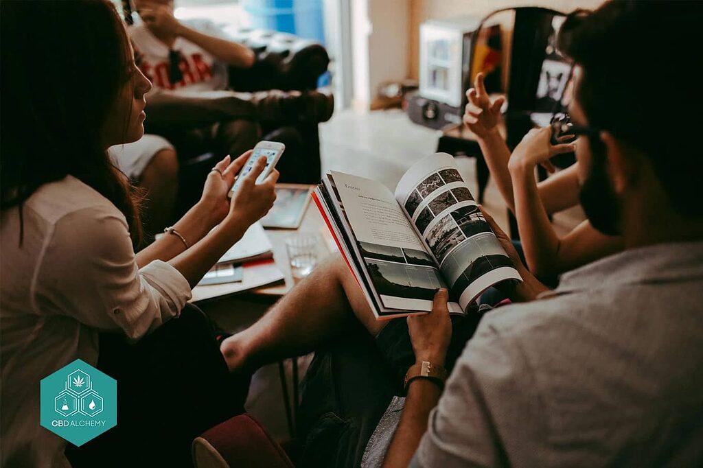 Wholesale CBD products catalog.