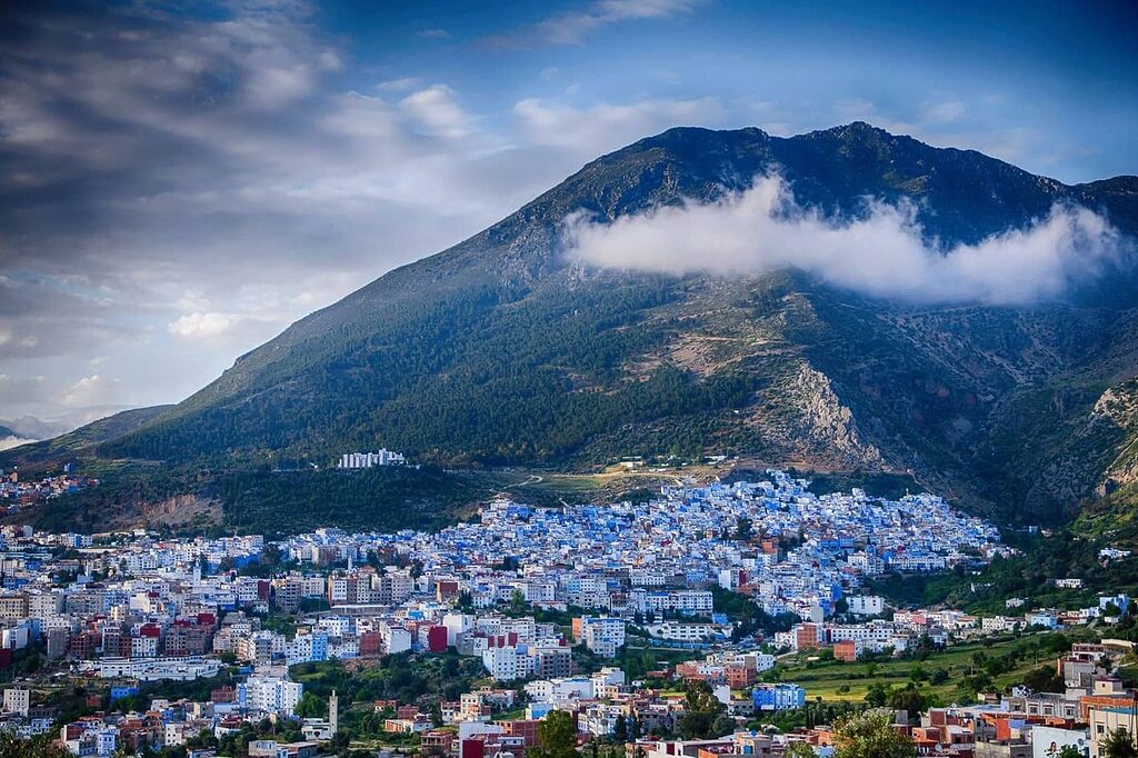Rif mountain scenery surrounding the village of Ketama.