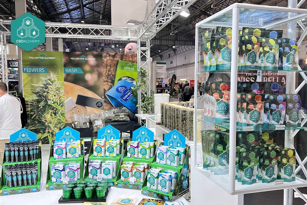 CBD products that can be found at Spannabis.