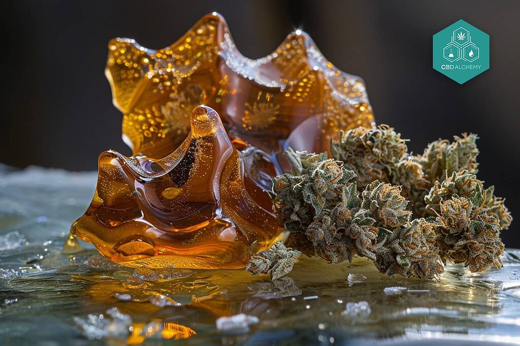 The quality of CBD hash begins in the hemp plant and its trichomes, source of cannabinoids and terpenes.