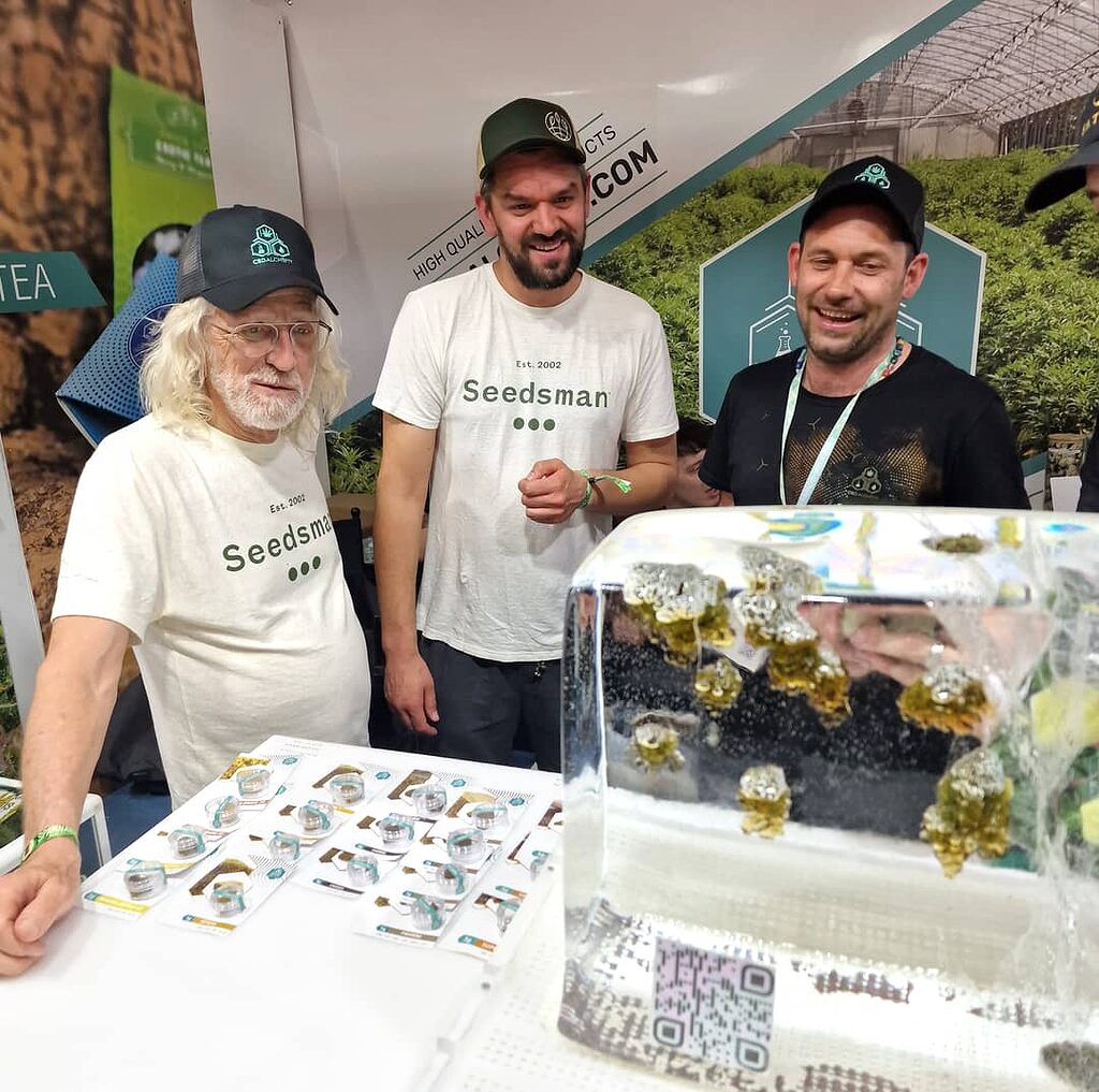 Der legendäre Jorge Cervantes besucht CBD Alchemy auf der Spannabis 2023