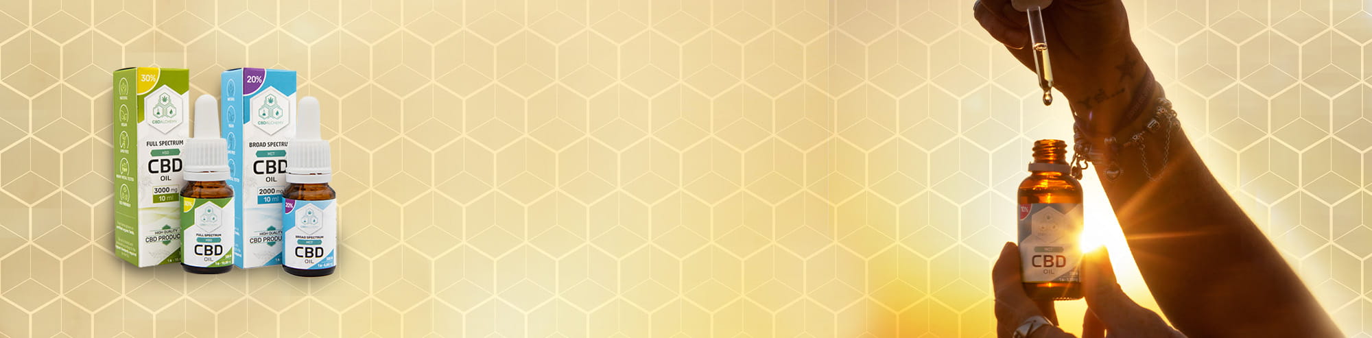 La più ampia gamma di oli di CBD