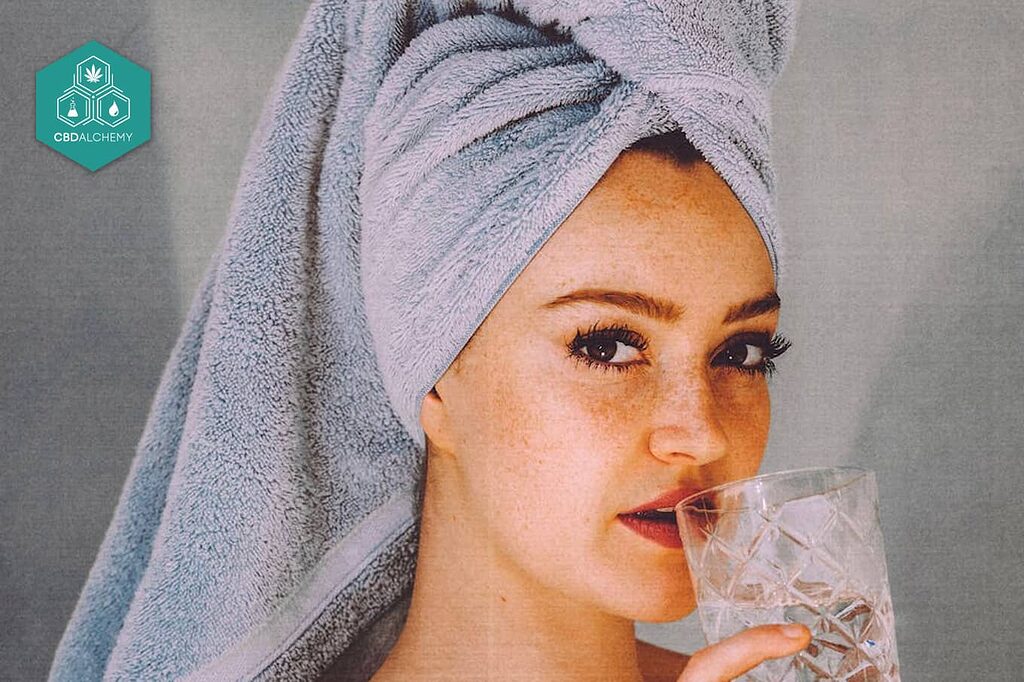 CBD shampoo hydrates dry, itchy scalp while nourishing hair.