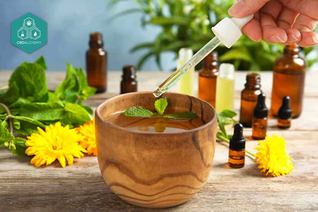 Essential oils together with CBD stimulate circulation for a healthy scalp.