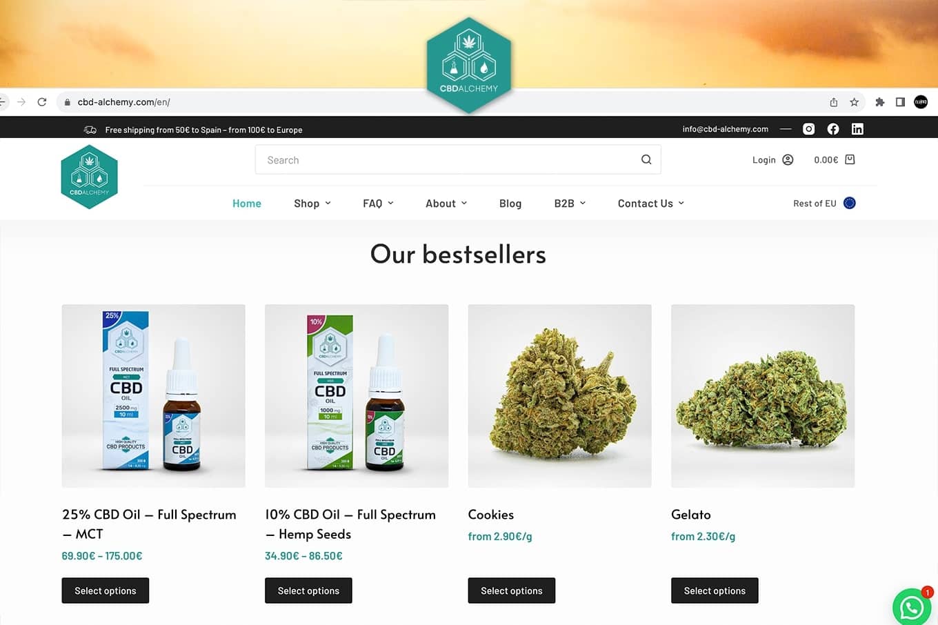 Get ready for a seamless shipping and delivery experience with Barcelona's top CBD online stores.