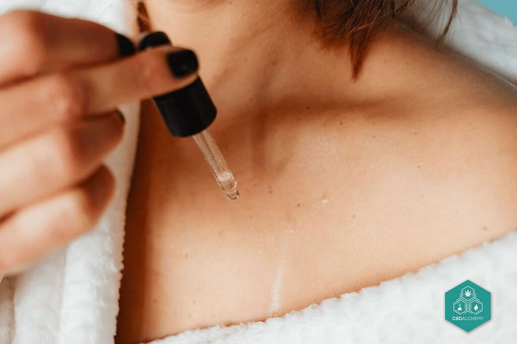 Experience the Magic of CBD Alchemy: Top-Quality Skincare for Age-Defying Nourishment and Redness Reduction.