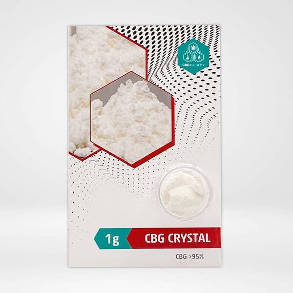 Discover the power of 95% pure CBG: your ally for well-being.