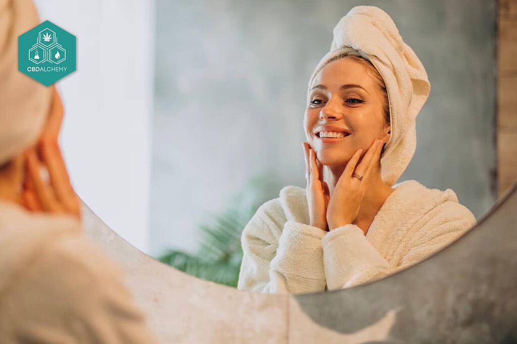 Natural anti-aging with CBD.