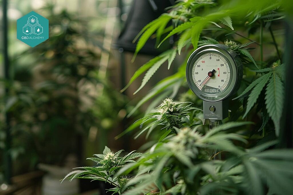 CBD hemp flower moisture content testing.