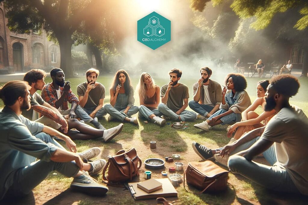 Responsible practices for cannabis consumption, promoting safety and respect among users and non-users.