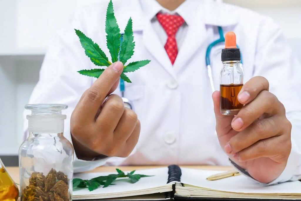 A collection of medicinal products derived from ruderalis cannabis.