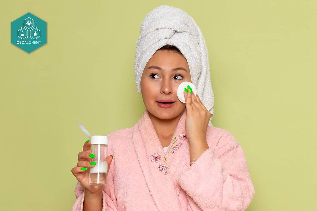 CBD anti-aging formulas enhance collagen production, smoothing fine lines.