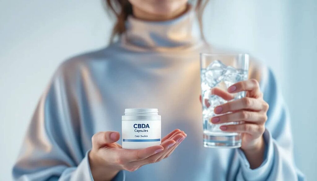High-strength 5000mg CBDA capsules deliver powerful relief for inflammation and stress.
