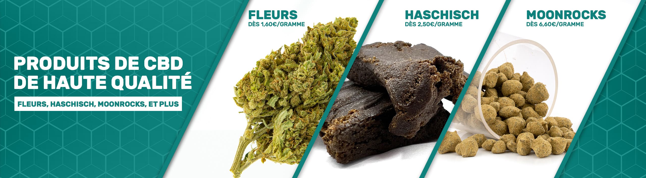 Produits CBD de haute qualité