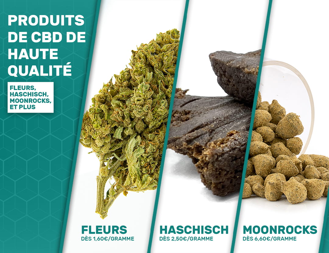 Produits CBD de haute qualité