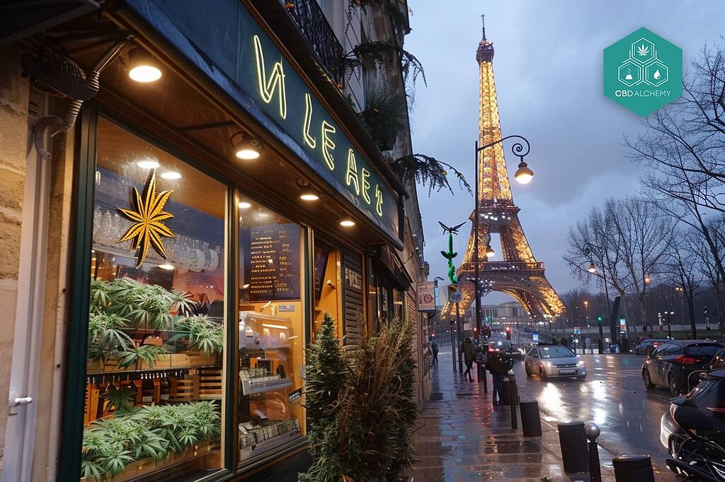 Buy pure, legal CBD flowers in our Paris boutique.