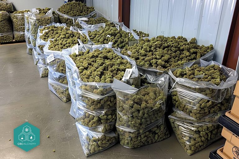 Fleurs CBD en gros : une variété de qualité supérieure pour les grossistes exigeants.